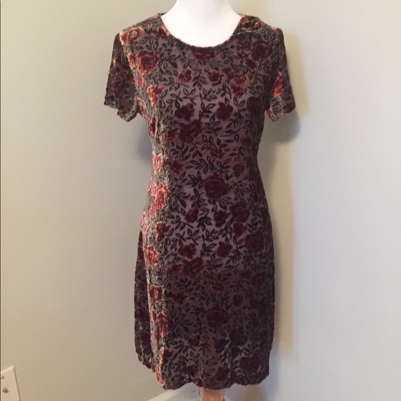 Coldwater Creek Dresses & Skirts - 🌴Cold Water Creek Velvet light dress